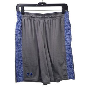 Under Armour Heatgear Loose Fit Men's Gray Athletic Shorts Sportswear Size M